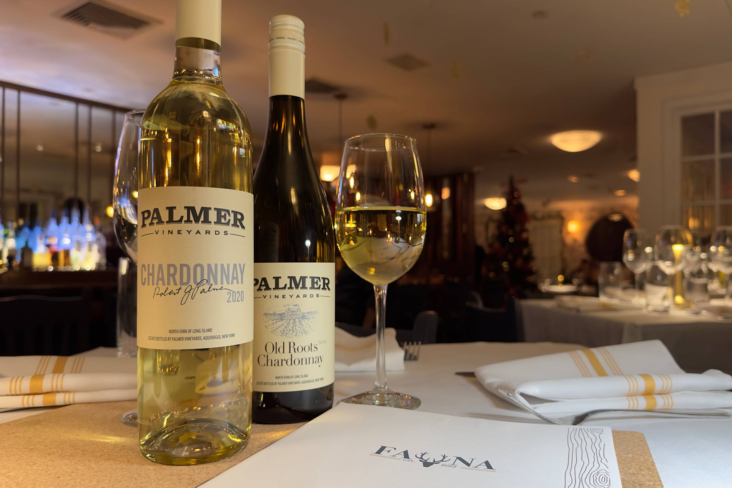 Fauna Wine Dinner featuring Palmer Vineyards on January 19th!